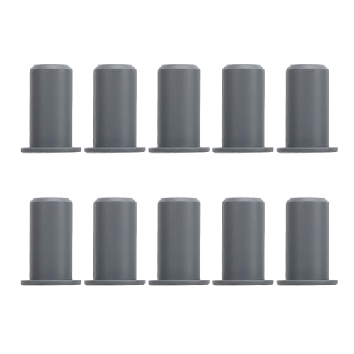 Jeffergarden Kabelfutter durch Buchsen, Kompaktes Kabel -Routing -Kit 10PCS Staubdicht für das Einkaufszentrum für Zuhause (GRAY) von Jeffergarden