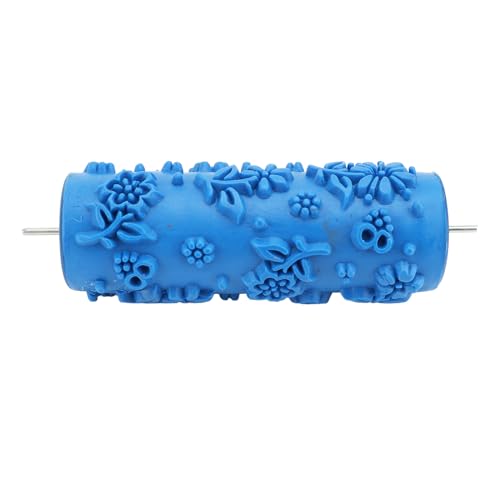 Jeffergarden Musterfarbe Roller 5 Zoll Gummi Textur Roller Wiederverwendbares DIY Dekorative Kunstwerkzeug für Wallentürschrank (097y) von Jeffergarden
