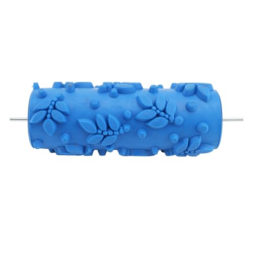 Jeffergarden Musterfarbe Roller 5 Zoll Gummi Textur Roller Wiederverwendbares DIY Dekorative Kunstwerkzeug für Wallentürschrank (110y) von Jeffergarden