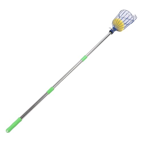 Jeffergarden Obstpicker Pole -Werkzeug, Lange Griff Verstellbarer Früchte Fängerbäume mit Korb für Garten von Jeffergarden