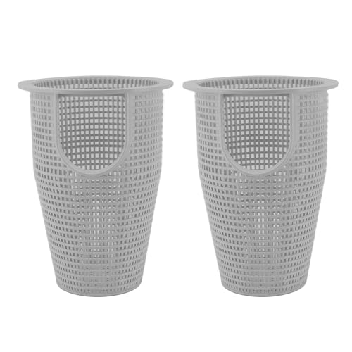 Jeffergarden Poolpumpenfilterkorb, Perfekter Fit 2PCS Poolsiebs -Korb Ersatzpool -Zubehör für Spa von Jeffergarden