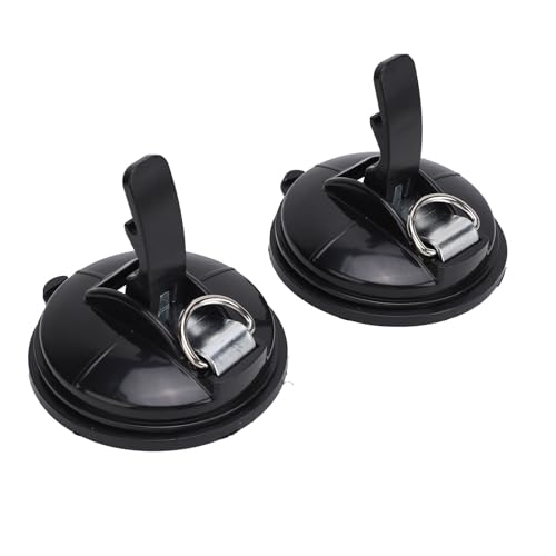 Jeffergarden RV -Saugnapf -Becher Haken, Einfach zu Bedienender, Vielseitiger Halten Sicherer Markise Saugnapfbecher für T6 T5 T4 T6.1s Caravan (BLACK) von Jeffergarden