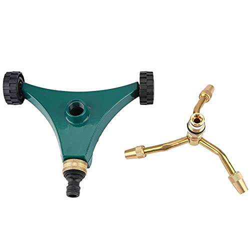 Jeffergarden Rasen Sprinkler Kupfer Automatic Garden Sprinkleranlage Metallrotationssprinkler DREI Arm Rasen Berieselungsanlage drehendes Garten Abkühlungs Yard Werkzeug für Garten im Freien Jeffergarden Rasen Sprinkler Kupfer Automatic Garden Sprinkleranlage Metallrotationssprinkler DREI Arm Rasen Berieselungsanlage drehendes Garten Abkühlungs Yard Werkzeug für Garten im Freien von Jeffergarden