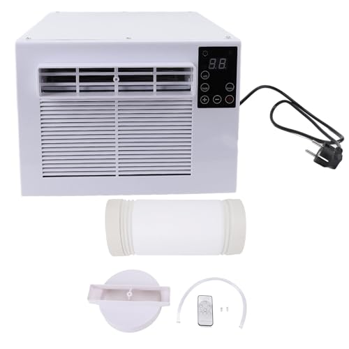 Jeffergarden Tragbare Klimaanlage Kleine Klimaanlage für Camping -Wohnmobile Office Tent Outdoor Industrie Tragbare Wechselstromkühleinheit 1876BTU (EU -Stecker 220 V) von Jeffergarden