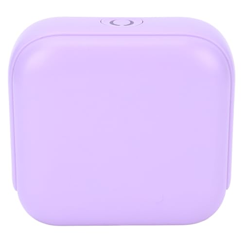 Jeffergarden Tragbarer Etikettdrucker mit 203 DPI -Druck für den Versand und die Organisation von Compact Design Keine Tinte mit Einer Langlebigen Batterie Erforderlich (Purple) von Jeffergarden