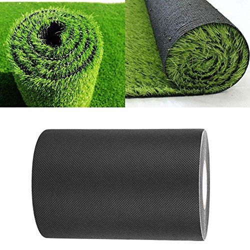 Kunstrasen-Nähband Artificial Grass Seam Tape Kunstrasenband Selbstklebender der Self-Adhesive Seaming Jointing Teppich-Rasen 150mm * 10m klebt für den Außenbereich, Garten, Rasen, Teppich von Jeffergarden