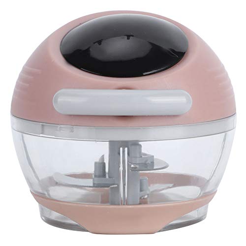 Pull Food Chopper, handgehaltener Gemüseschneider und -schneider, manuelle Küchenmaschine, Mini-Knoblauch-Fleischwolf zum Mahlen von Käse, Kartoffeln, Zwiebeln von Jeffergarden