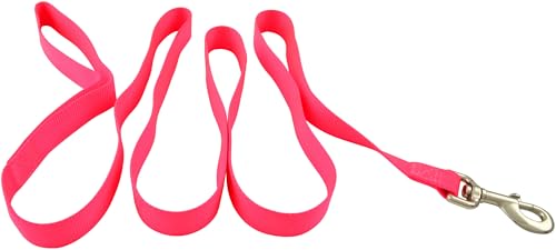 Jeffers Hundeleine für Haustiere, 2,5 cm x 1,2 m, robuste Nylonleine für kleine, mittelgroße und große Hunde, Trainingsleine für Haustiere, langlebiger Sicherheitsgurt für Outdoor, Innenbereich, Kiste Jeffers Hundeleine für Haustiere, 2,5 cm x 1,2 m, robuste Nylonleine für kleine, mittelgroße und große Hunde, Trainingsleine für Haustiere, langlebiger Sicherheitsgurt für Outdoor, Innenbereich, Kiste von Jeffers
