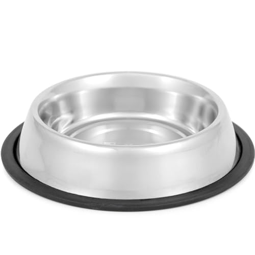 Jeffers Pet Hundenapf aus Edelstahl, kein Rutschen, kein Kippen, Futter- und Wassernäpfe für Welpen, kleine, mittelgroße und große Rassen, strapazierfähig, spülmaschinenfest, für drinnen und draußen Jeffers Pet Hundenapf aus Edelstahl, kein Rutschen, kein Kippen, Futter- und Wassernäpfe für Welpen, kleine, mittelgroße und große Rassen, strapazierfähig, spülmaschinenfest, für drinnen und draußen von Jeffers