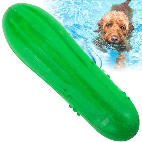 Jeffers Pet Kauspielzeug für Hunde aus Naturkautschuk - Schwimmende Gurke für Wasserspiele Medium - Vanilleduft, langlebig, ungiftig, spülmaschinenfest, interaktives Apportier- & Zerrspielzeug Jeffers Pet Kauspielzeug für Hunde aus Naturkautschuk - Schwimmende Gurke für Wasserspiele Medium - Vanilleduft, langlebig, ungiftig, spülmaschinenfest, interaktives Apportier- & Zerrspielzeug von Jeffers