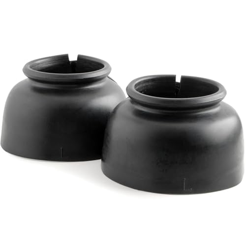 Jeffers Pferdestiefel für Pferde – robuster Gummi-Übergreifschutz, weich & langlebig mit Doppelriemenverschluss, schwarz – Reitsport Essentials für Training, Reisen & Sport – große Größe Jeffers Pferdestiefel für Pferde – robuster Gummi-Übergreifschutz, weich & langlebig mit Doppelriemenverschluss, schwarz – Reitsport Essentials für Training, Reisen & Sport – große Größe von Jeffers