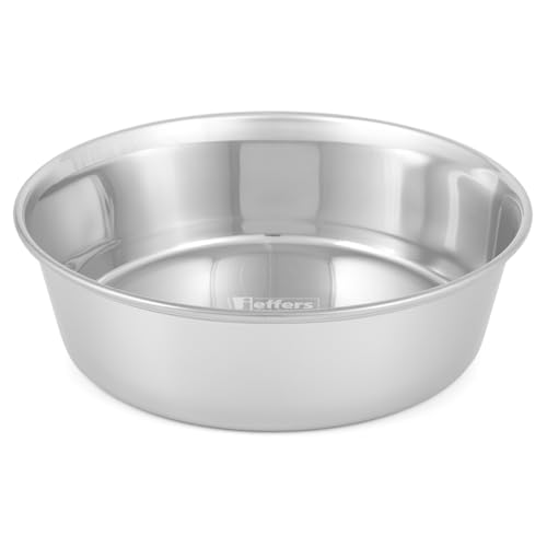 Jeffers Schwerer Edelstahl-Futternapf, Fassungsvermögen: 240 ml, langlebig, spülmaschinenfest, nicht kippbar, erhöhter Futternapf, gut für Hunde, Katzen und Kleintiere Jeffers Schwerer Edelstahl-Futternapf, Fassungsvermögen: 240 ml, langlebig, spülmaschinenfest, nicht kippbar, erhöhter Futternapf, gut für Hunde, Katzen und Kleintiere von Jeffers
