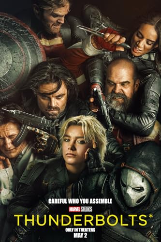 Jefuzh Thunderbolts* 2024 Filmposter für Jungen und Mädchen, Schlafzimmer, Dekoration, Wandkunstdruck, Geschenk, Poster, 28 x 43 cm, ungerahmt Jefuzh Thunderbolts* 2024 Filmposter für Jungen und Mädchen, Schlafzimmer, Dekoration, Wandkunstdruck, Geschenk, Poster, 28 x 43 cm, ungerahmt von Jefuzh