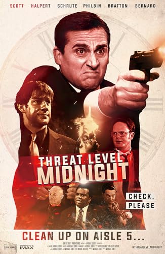 Poster "Threat Level Midnight", 40,6 x 61 cm, ungerahmt Poster "Threat Level Midnight", 40,6 x 61 cm, ungerahmt von Jefuzh