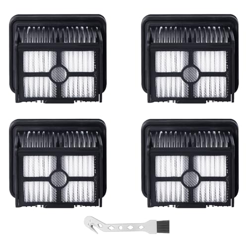 Jegehoyo 4 Stück Ersatz-HEPA-Filter für Dreame H12 Pro/H12 Pro FlexReach/H12 Dual/H12 Pro Ultra/H13 Pro/H15 Pro/H15 Pro Heat/Mova M10 Nass- und Trockensauger von Jegehoyo