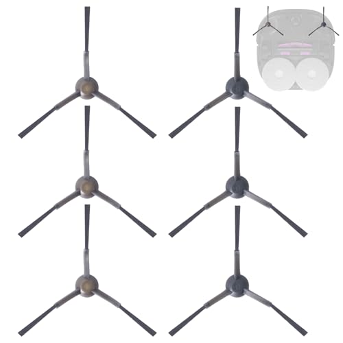 Jegehoyo Seitenbürsten für EUREKA J12 Ultra / E10s Roboter Staubsauger Ersatzteile, für Obode A8 / A8 Plus, für Midea M9 Roboter-Staubsauger Teile Weiche Silikon von Jegehoyo