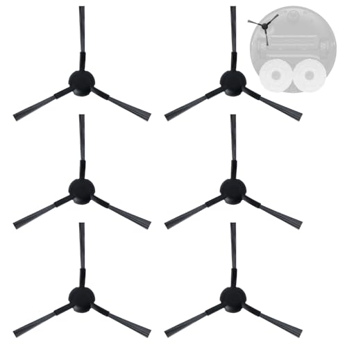 Jegehoyo Seitenbürsten für Dreame X30 Ultra/L10s Pro Ultra Heat/ L10s Ultra Gen 2/ Mova S10/E30 Ultra/L40 Ultra AE Roboter-Staubsauger Teile Weiche Silikon von Jegehoyo