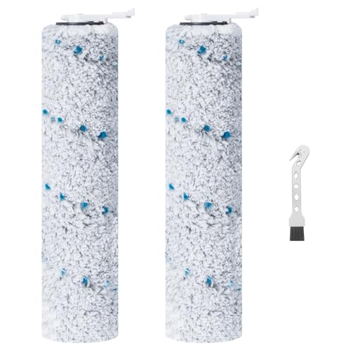 Jegehoyo Bürstenrolle Ersatzteile für BISSELL CrossWave X7 Plus Cordless Pet 2955N, 3479N Nass- und Trockensauger, 2 Bürstenwalzen, 1 Reinigungsbürste von Jegehoyo