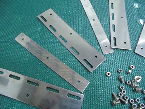 5 Stück Pendelplatten für Lamellenvorhang Breite zum auswählen (20 cm) von Jehaplast