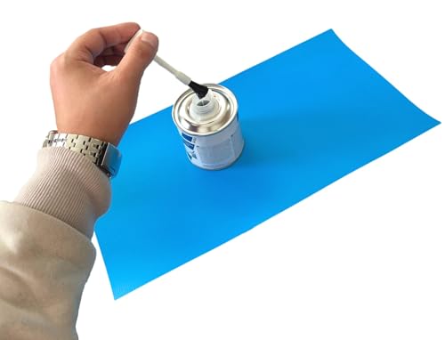Jehapro Profi Poolflicken Extra stark 1,6 mm Poolfolie + 250 ml Kontaktkleber (40x80 cm) von Jehapro