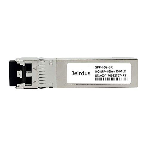 Jeirdus 10G SFP+ Modul 10 Gigabit Transceiver 10 GBase-SR: 300 m. For Intel von Jeirdus