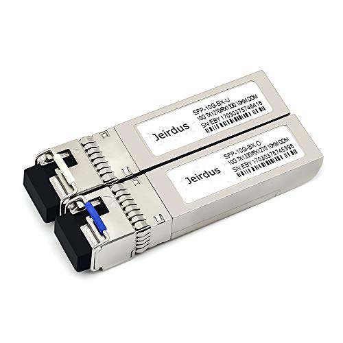 Jeirdus 10G SFP+ Modul 10 Gigabit Transceiver SFP+BIDI: 40 km For Cisco von Jeirdus