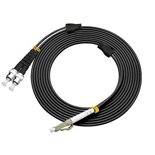 Jeirdus Optisches Patchkabel (LC auf ST), 50 m, Duplex, OM2, 50 m, LC-ST von Jeirdus