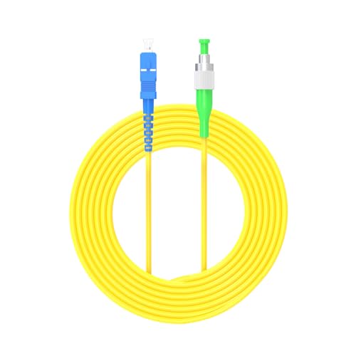 Jeirdus Optisches Patchkabel (SC/PC auf FC/APC), 10 m von Jeirdus