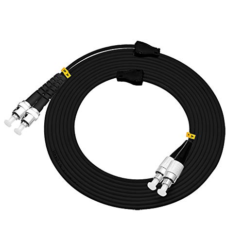 Jeirdus Optisches Patchkabel FC auf ST, 50/125 OM2, 5 m, 5 m, FC-ST Jeirdus Optisches Patchkabel FC auf ST, 50/125 OM2, 5 m, 5 m, FC-ST von Jeirdus