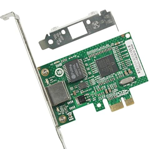 Jeirdus PCI Server Netzwerkkarte 1000M RJ45 NIC Ethernet Desktop Adapter BCM5751 Network Card von Jeirdus