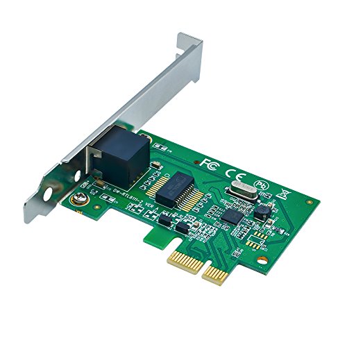 Jeirdus PCI Server Netzwerkkarte 1000M RJ45 NIC Ethernet Desktop Adapter RTL8111E Network Card von Jeirdus