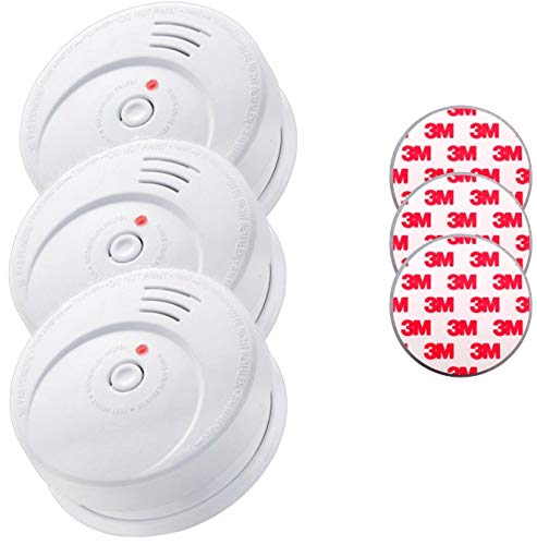 Jeising GS506 G 3er Set Rauchmelder/Brandmelder/ 10 Jahres Batterie KRIWAN zertifiziert EN14604 inkl. 3 x Magnetbefestigung Magnetopad Jeising GS506 G 3er Set Rauchmelder/Brandmelder/ 10 Jahres Batterie KRIWAN zertifiziert EN14604 inkl. 3 x Magnetbefestigung Magnetopad von Jeising