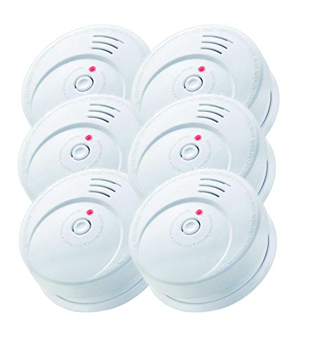 Jeising GS506 G 6 er Rauchwarmelder KRIWAN Zertifiziert EN14604 mit 10 Jahres Lithium Batterie von Jeising