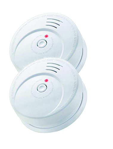 Jeising Rauchmelder 2er Set GS506 G/Brandmelder/ 10 Jahres Lithium Batterie KRIWAN Zertifiziert EN14604 von Jeising