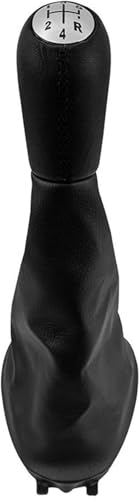 Jeiuvrao Leder-Schaltknauf Für Clio 2 II für Megane 2 II für Kangoo Schaltknauf Gamasche Boot Abdeckung Fall(Gaiter Boot Cover Case) von Jeiuvrao