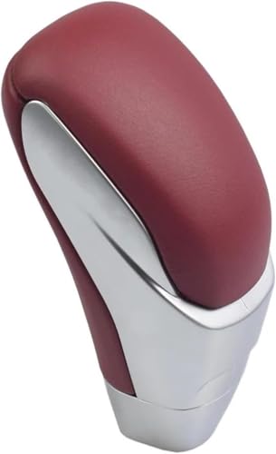 Jeiuvrao Leder-Schaltknauf Für Mitsubishi für outlander EX 2011-2021 ASX 2012-2021 Hebel Gaitor Boot Abdeckung(Matt Red) von Jeiuvrao
