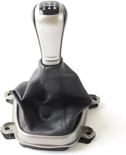 Jeiuvrao Leder-Schaltknauf Für accord MK8 2008-2013 5 für geschwindigkeit Schaltknauf Gaitor Boot Abdeckung Fall(2) von Jeiuvrao