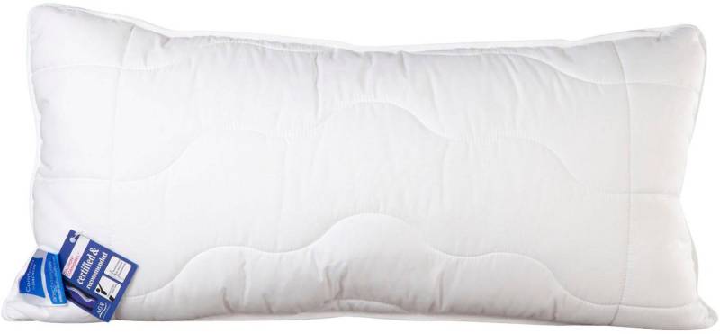 Jekatex Nackenstützkissen Kissen Basic, Füllung: Microfaser, Bezug: Polyester, Rückenschläfer, Seitenschläfer, Zertifiziert durch die Aktion gesunder Rücken (AGR) e.V. von Jekatex