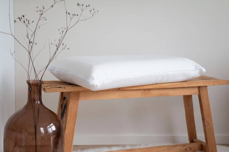 Jekatex Nackenstützkissen Soja, Füllung: Viscoschaum, Bezug: Polyester & Viskose, Rückenschläfer, Seitenschläfer von Jekatex