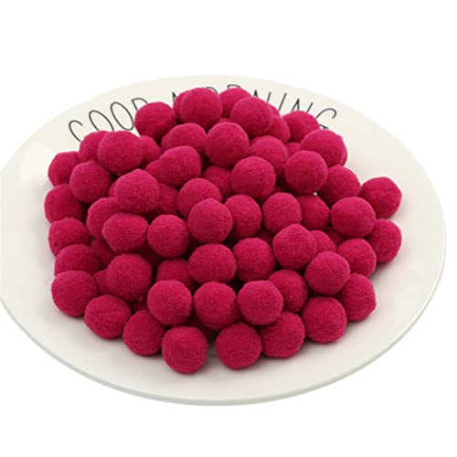 JekyTMP 100 Stück 20mm Pompons Zum Basteln Flauschigen PlüSch BäLle Pom Pom BäLle Bunte Pompom Pompon Bunt Mini Pompons BäLle Flauschigen Craft Pom Poms Bunte Flauschige Pompon (Nr. 20 Lila Rosenrot) JekyTMP 100 Stück 20mm Pompons Zum Basteln Flauschigen PlüSch BäLle Pom Pom BäLle Bunte Pompom Pompon Bunt Mini Pompons BäLle Flauschigen Craft Pom Poms Bunte Flauschige Pompon (Nr. 20 Lila Rosenrot) von JekyTMP