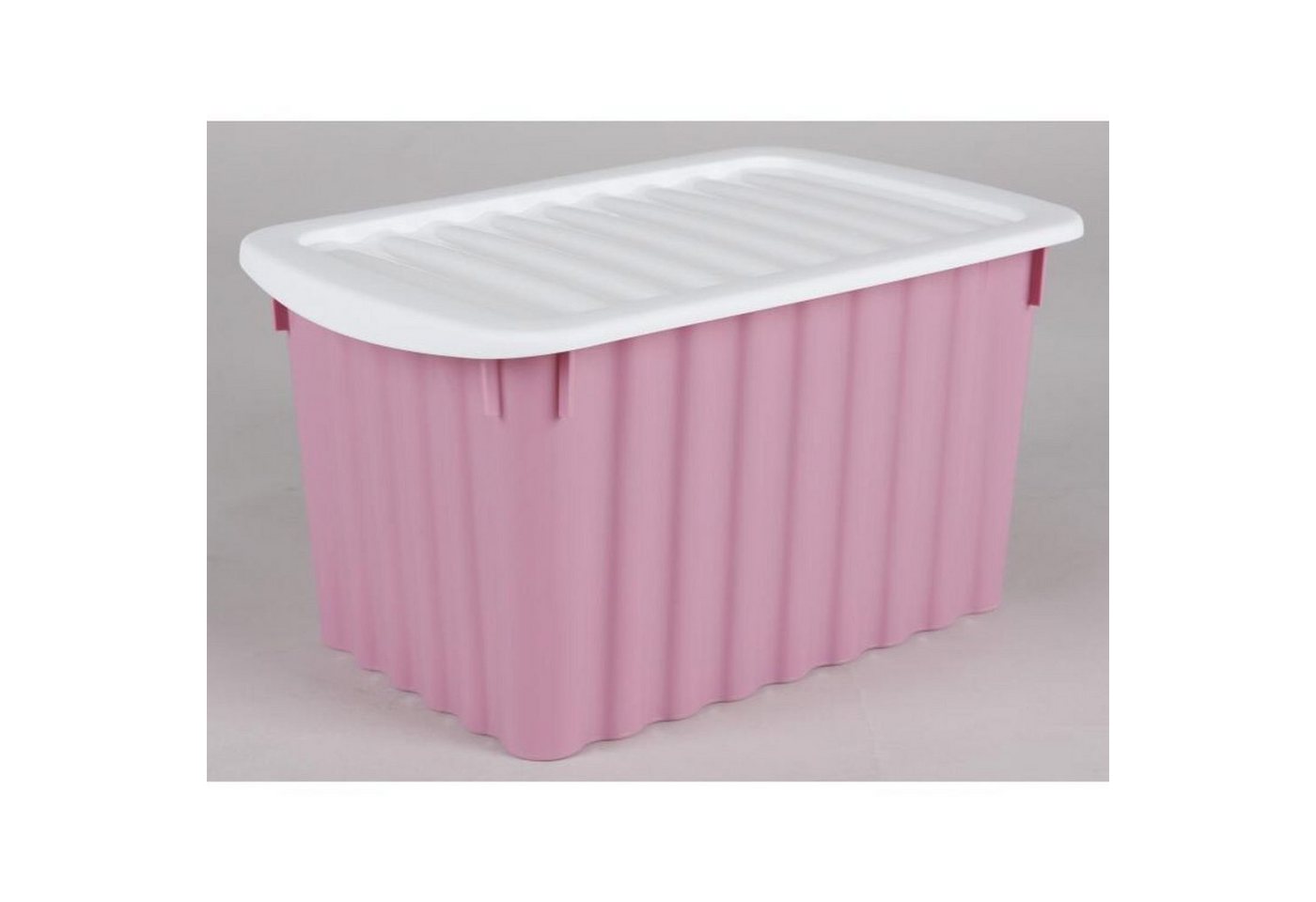 Jelenia Plast Aufbewahrungsbox Wellenbox mit Deckel Aufbewahrungskisten Kisten Umzug Ordnung wohnen l von Jelenia Plast