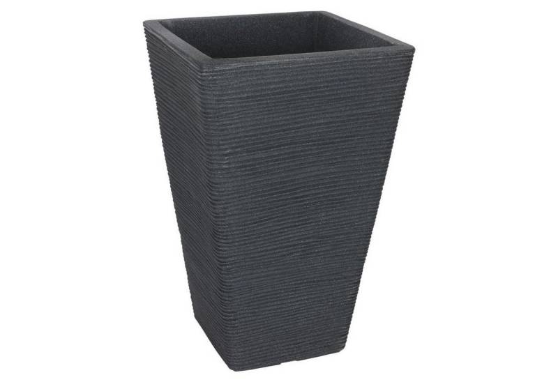 Jelenia Plast Pflanzkübel CAPRI Pflanztopf 35x35cm Anthrazit von Jelenia Plast