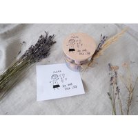 Personalisiertes Vorratsglas Mit Zeichnung Oder Handschrift | Muttertagsgeschenk Geschenkidee Zum Muttertag Geschenk von JelliesDesign