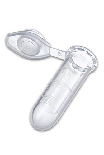 1000 Reaktionsgefäße 2 ml PP-Kapseln mit Deckel von Jelly Joker