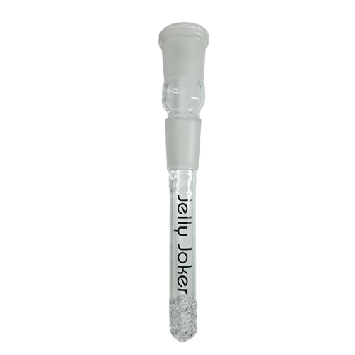 Jelly Joker HQ Lochdiffusor Chillum Kupplung mit 18.8/18.8 Laborschliff alle Längen (16 cm 18.8er Schliff) von Jelly Joker