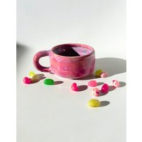 Keramik Espressotasse, Rosa Tropfglasurbecher, Handgemachtes Espressotassen-Set, Geschenk Für Kaffeeliebhaber, Kaffeetasse, Weihnachtsgeschenk Keramik Espressotasse, Rosa Tropfglasurbecher, Handgemachtes Espressotassen-Set, Geschenk Für Kaffeeliebhaber, Kaffeetasse, Weihnachtsgeschenk von JellyBeanCeramics