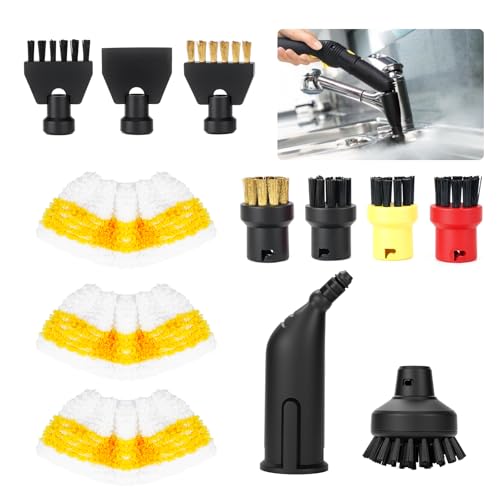 Jellybibo 12 Stück Zubehör Kompatibel mit Kärcher Dampfreiniger, SC1 SC2 SC3 SC4 SC5 Handdüse Ersatzteile Rundbürstenset Düse Fensterabzieher Fugenbürsten Ersatzteile Jellybibo 12 Stück Zubehör Kompatibel mit Kärcher Dampfreiniger, SC1 SC2 SC3 SC4 SC5 Handdüse Ersatzteile Rundbürstenset Düse Fensterabzieher Fugenbürsten Ersatzteile von Jellybibo