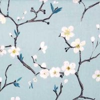 Kirschblüte Tischläufer .senf, Blau, Grau Oder Heide Flieder . Aprikose. 135cm X 30 40 45cm. 135 cm Große Tischdecke von Jelubee