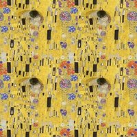 Klimt Der Kuss Tischdecke. Rechteck, Oval Oder Rund. 135cm Breit Bis Zu 400cm Lang. .canvas Uk Tischdecke | JustfMuttertagsgeschenk von Jelubee