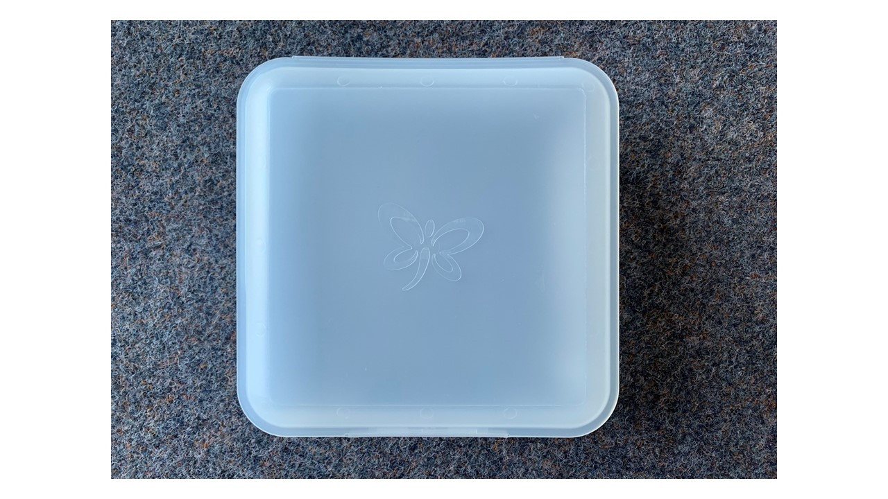 Jemako Aufbewahrungsbox Vesperdose Brotbox Lunchbox Kunststoff-Behälter transparent Jemako von Jemako